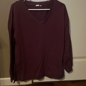 GAP size x-small tunic sweatshirt.  Purple. Excellent condition